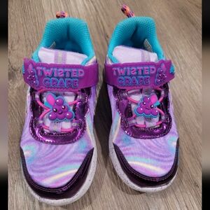 Skechers Twisted Kids' Purple and Blue Shoes
